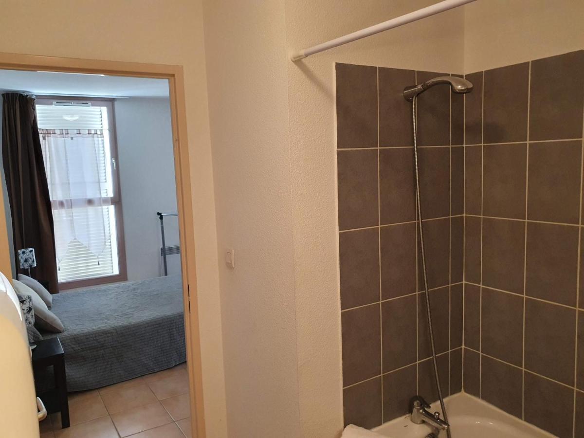 Joli Appartement T2 Dans Residence Avec Piscine, Hammam Et Parking Gratuits Каркассон Экстерьер фото